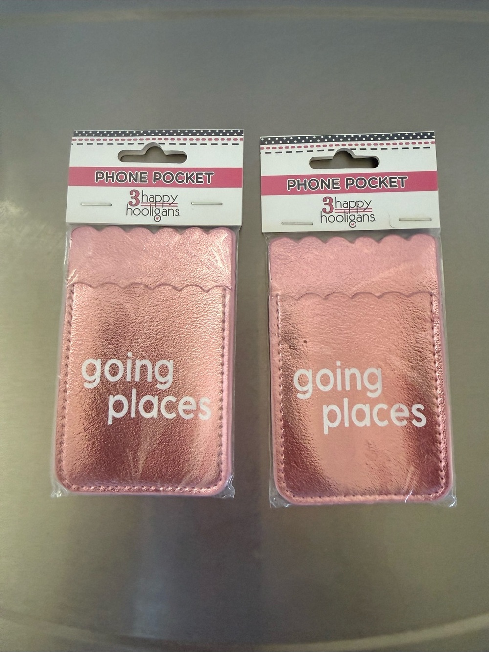 3 Happy Hooligans Phone Pocket